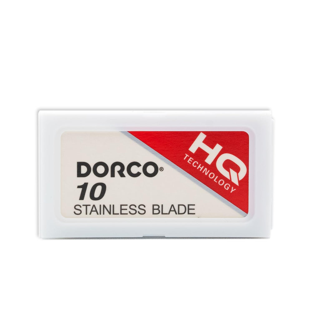 Dorco ST301 platinum extra blades micro grind coating close-up showcases smooth performance