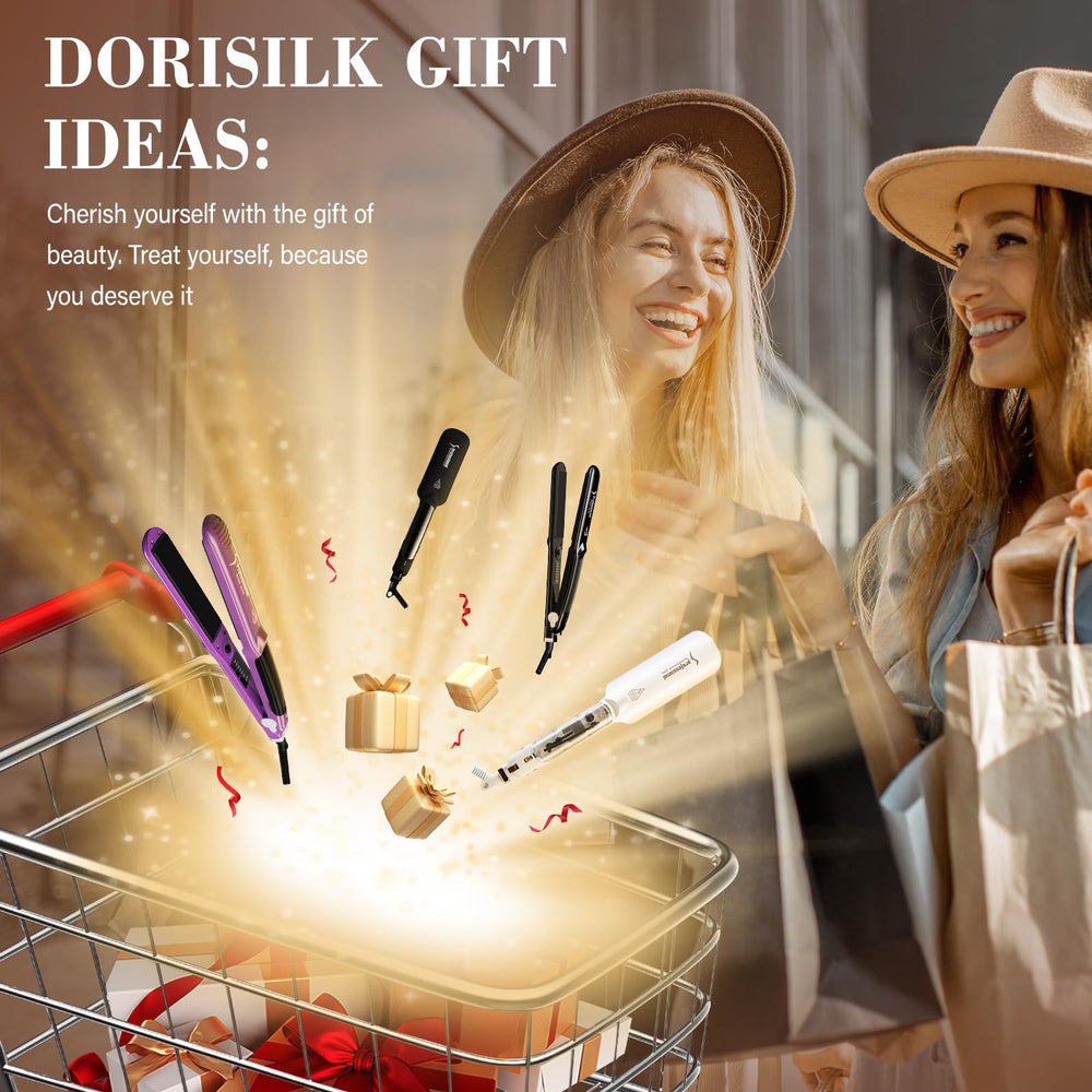 DORISILK 2.0 celestial-glitter design adds premium aesthetic to the tool