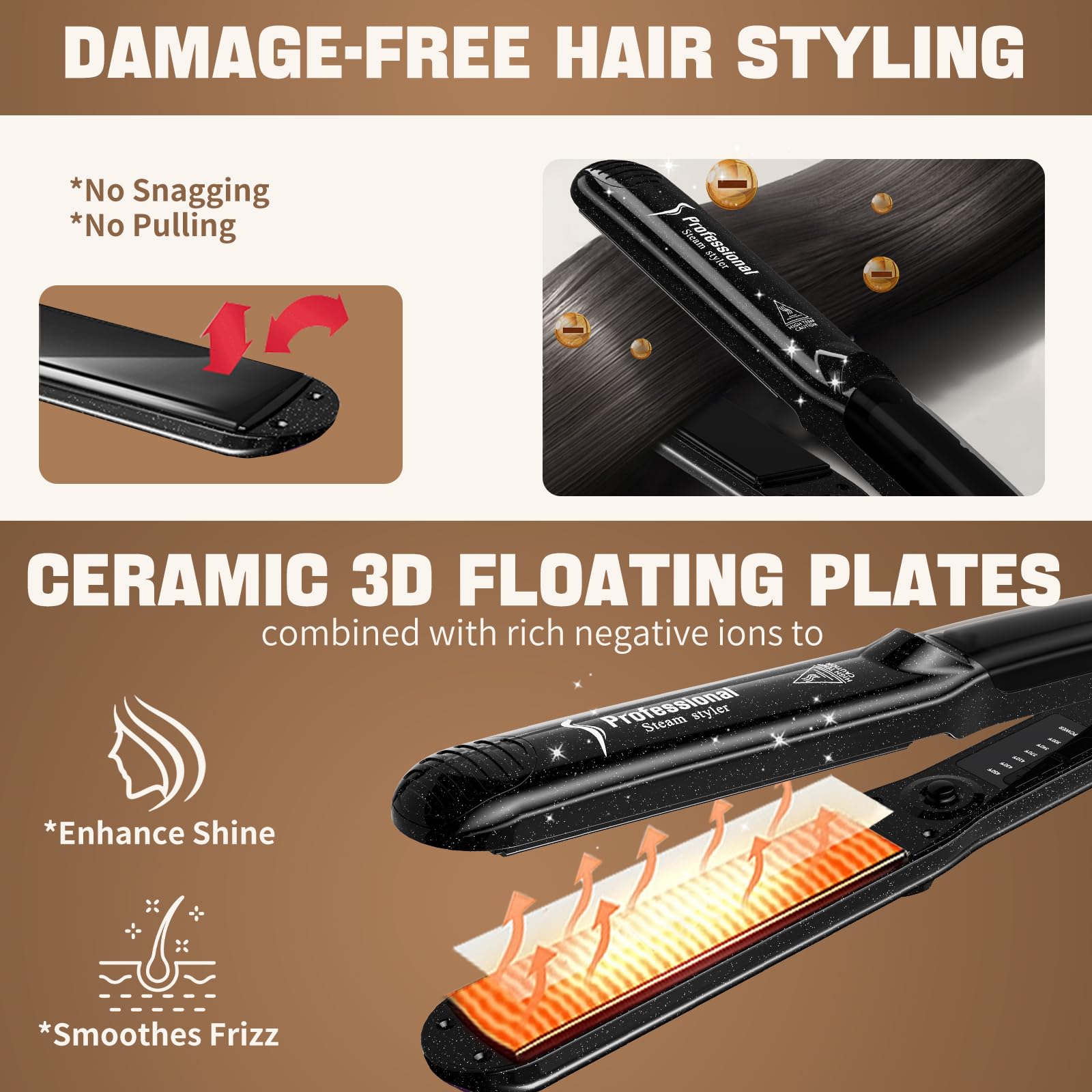DORISILK 2.0 dual-voltage for international travel styling