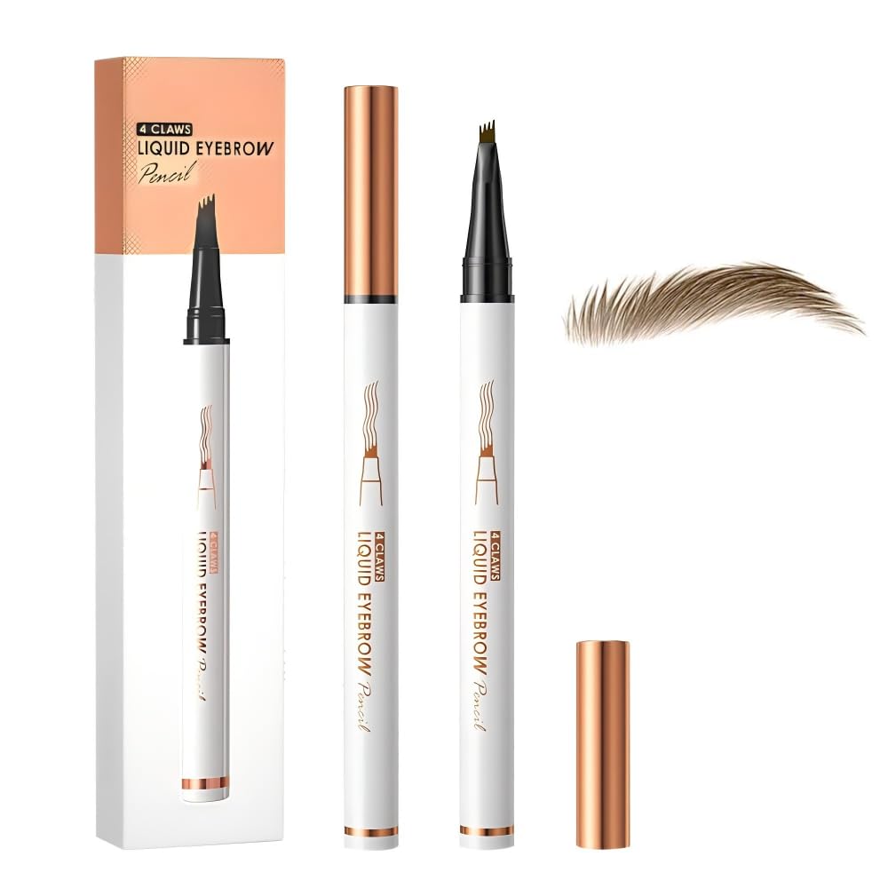 Dorlafamomo 2 Pcs Microblading Pen close-up showing natural brows