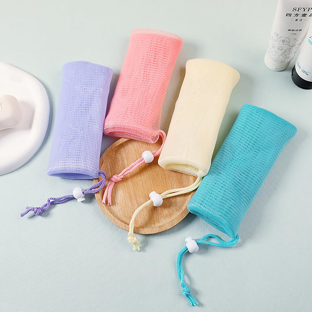 Doromy universal-size mesh pouch extends to 4.7 inches for most soaps