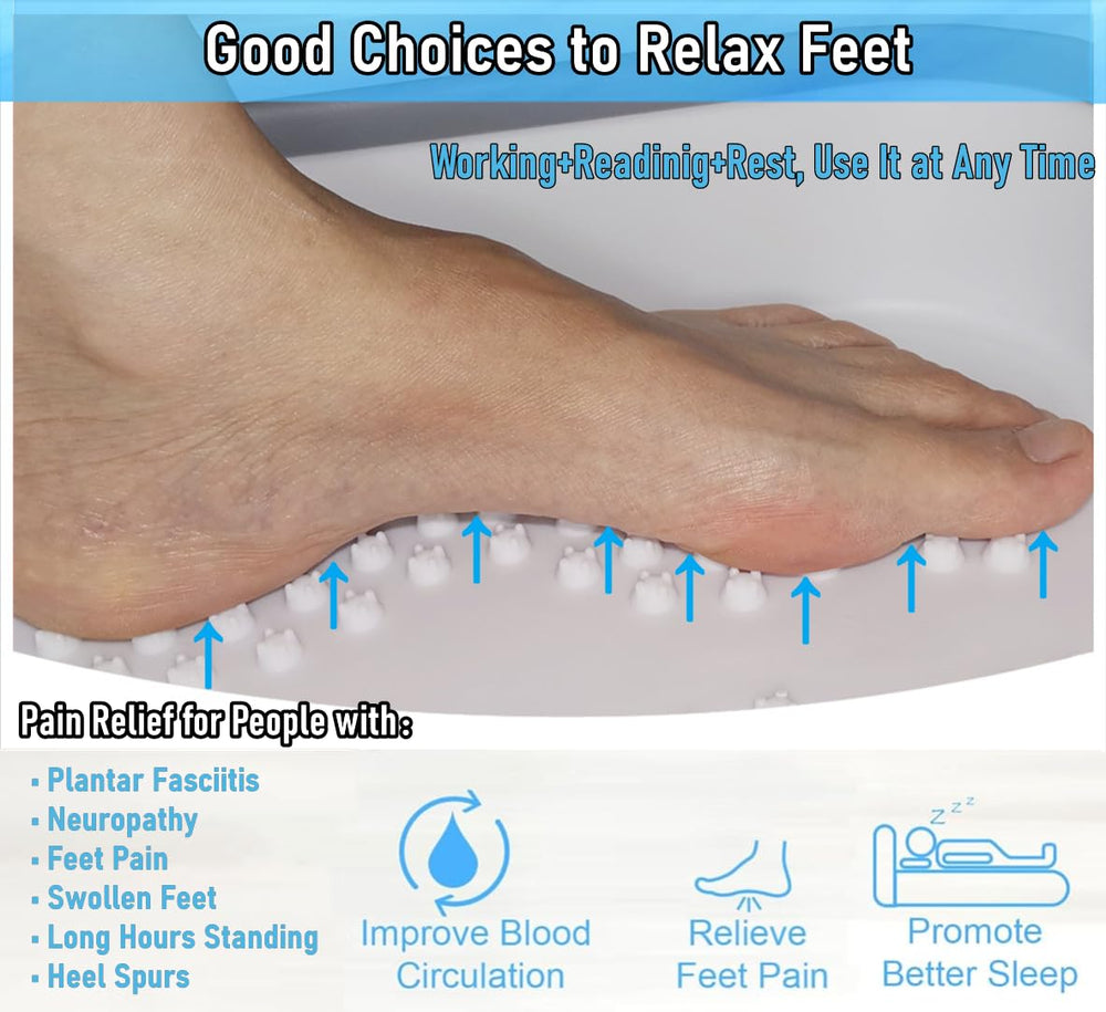 DoroSun foot bath brush bottom clean indicates easy maintenance.