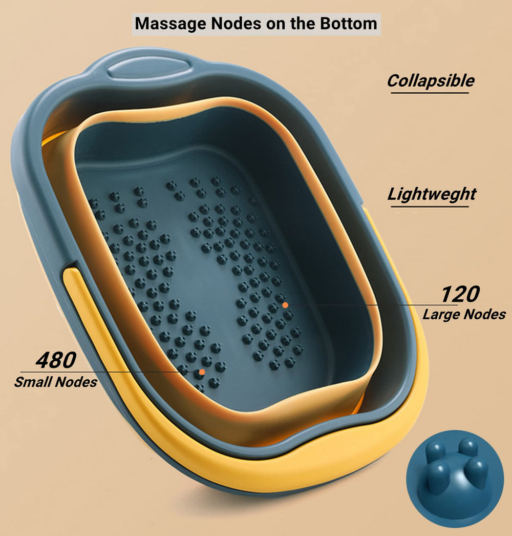 DoroSun foot bath interior base provides a spacious foot fit