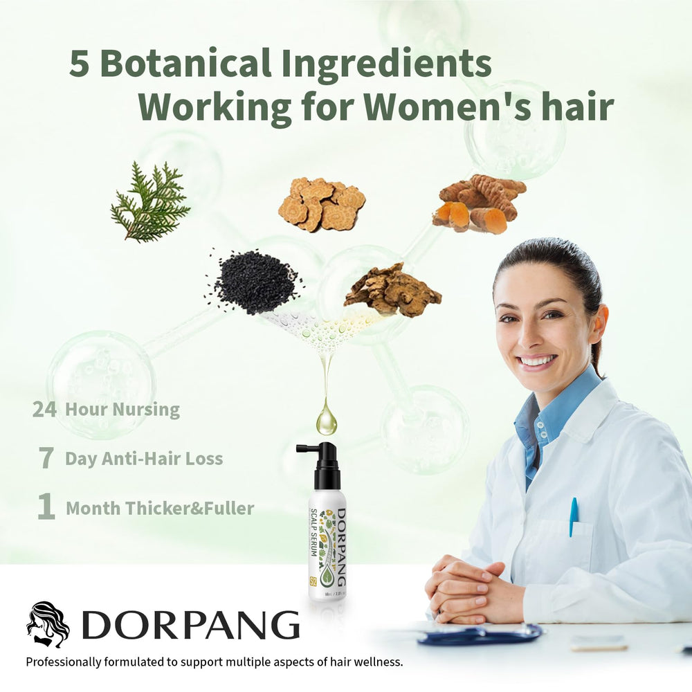 DORPANG daily routine-friendly serum for scalp nourishment.