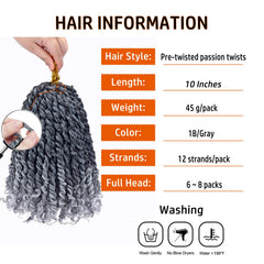 Dorsanee prelooped crochet braids assembly for easy, beginner-friendly installation.