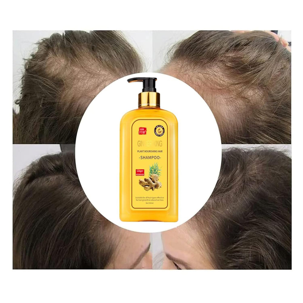 Dosoecse Ginaday hair shaft after use showing natural shine and elasticity.