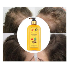 Dosoecse Ginaday hair shaft after use showing natural shine and elasticity.