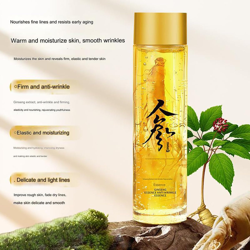Dosoecse Ginseng Essence dispensing pump shows easy daily use