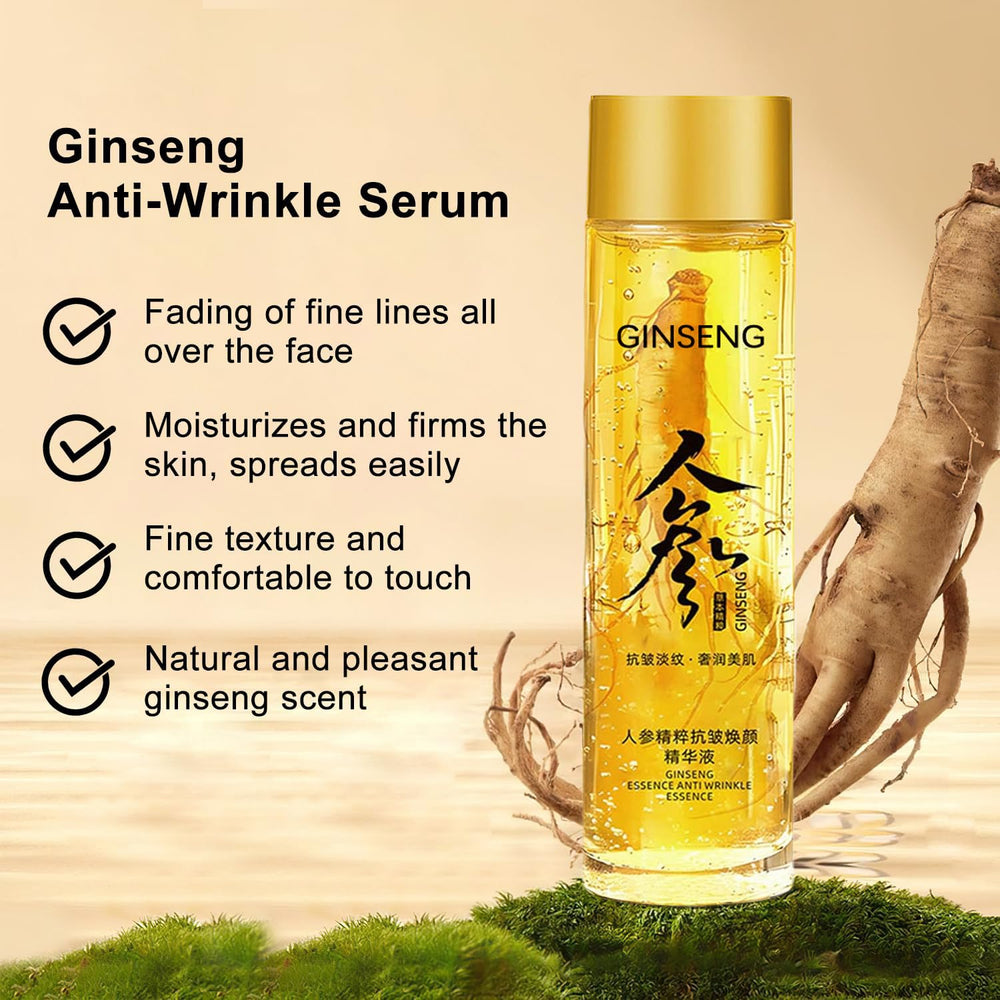 Dosoecse Ginseng Essence ingredients graph visualizes ginseng and collagen components