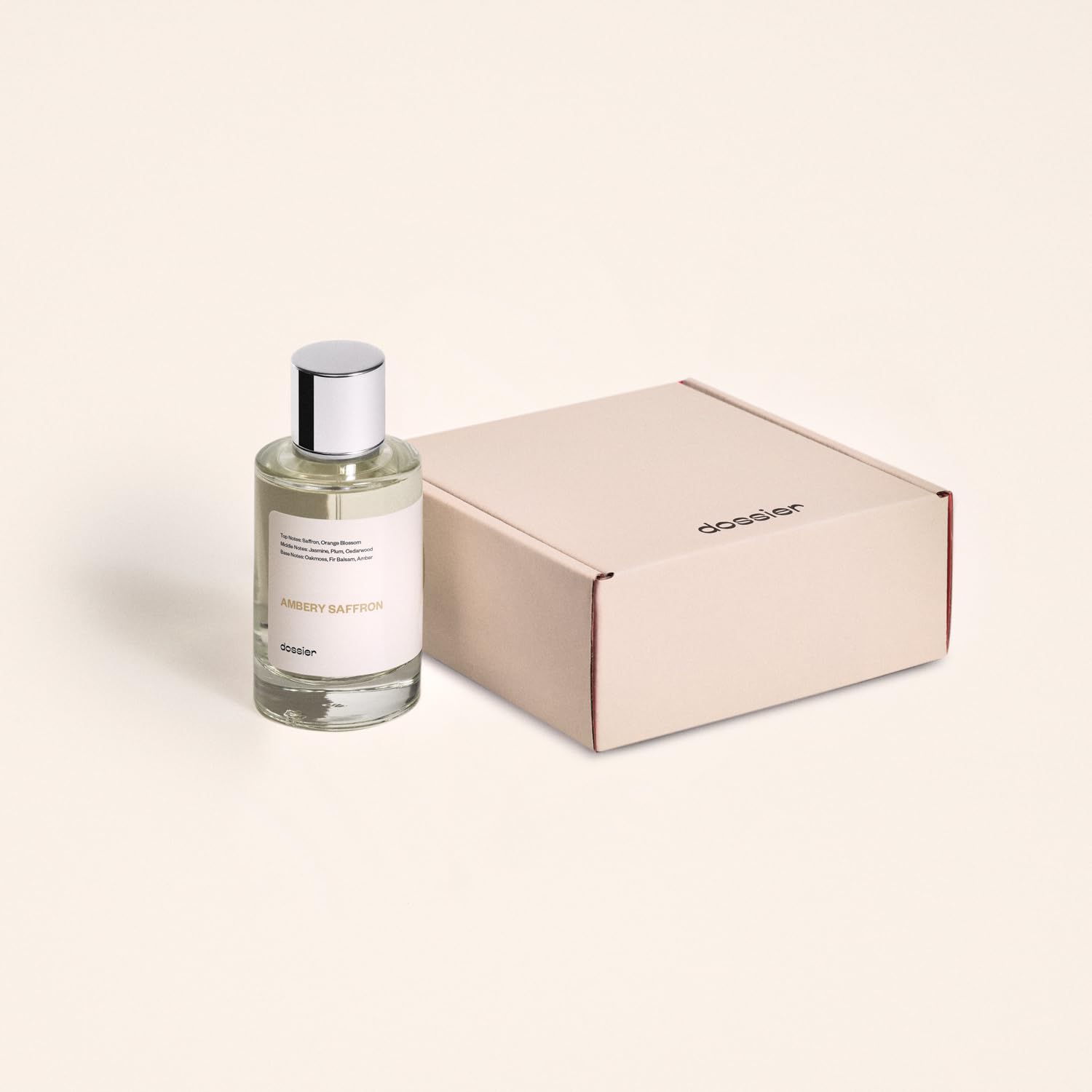 Dossier Ambery Saffron uses Grasse ingredients reflecting French craftsmanship
