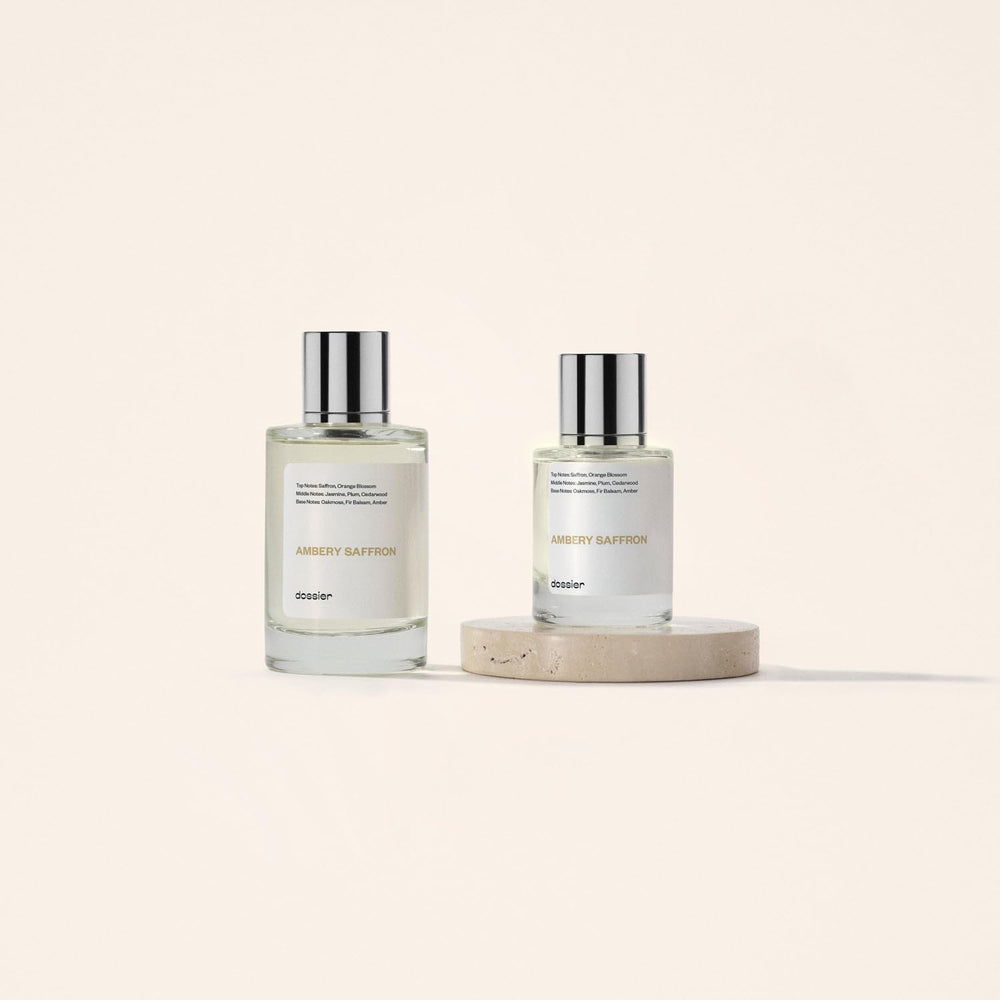 Dossier Ambery Saffron unisex fragrance for any style or occasion