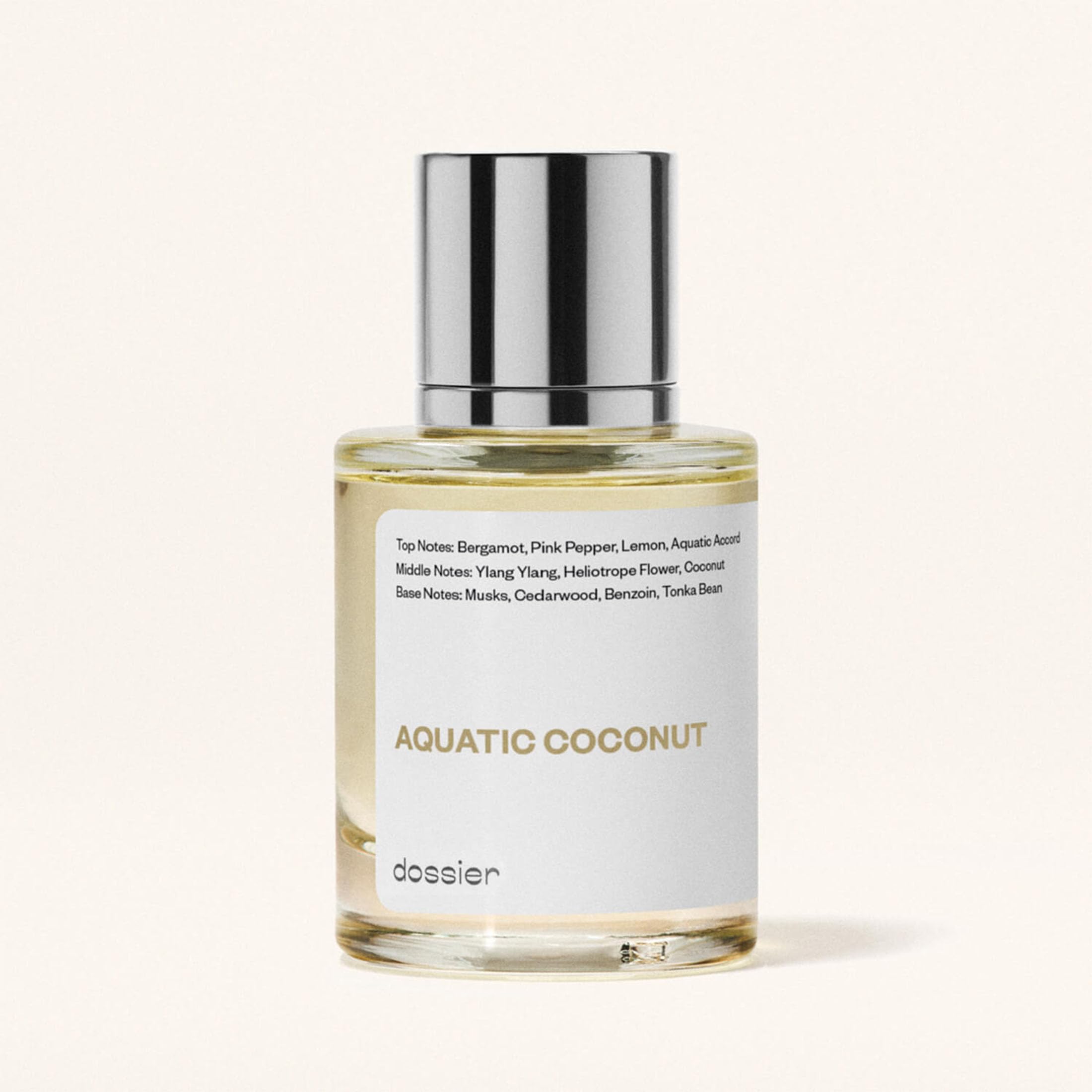 Dossier Aquatic Coconut vegan-free ingredients signal ethical choice