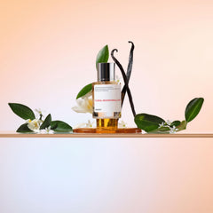 Dossier Floral Marshmallow base notes amber, vanilla, musk for lasting softness.