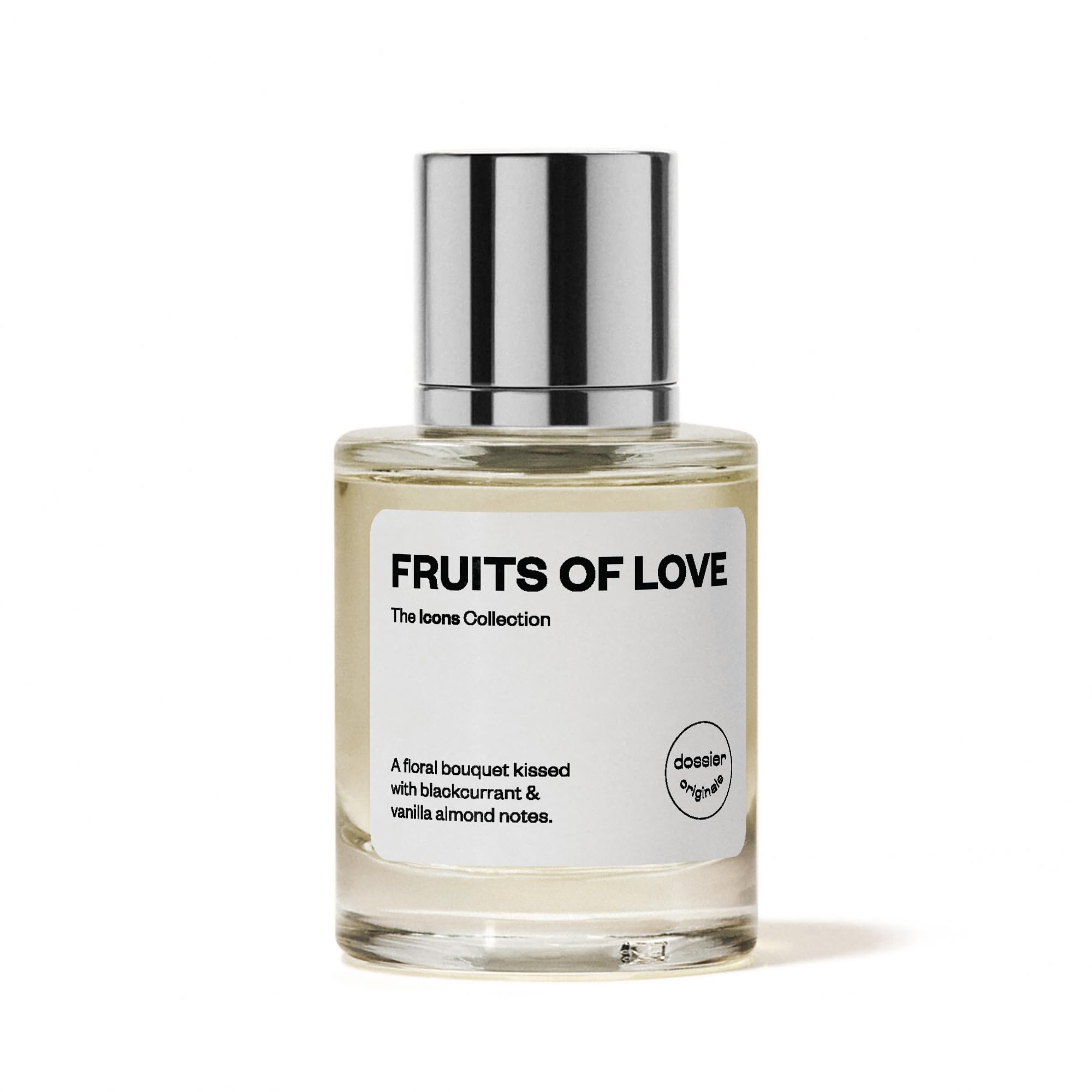 Dossier Fruits of Love skin-swatch showing silky texture and long-lasting impression