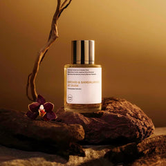 Dossier Original Orchid & Sandalwood dusk glow showcases warm, evening-ready notes.