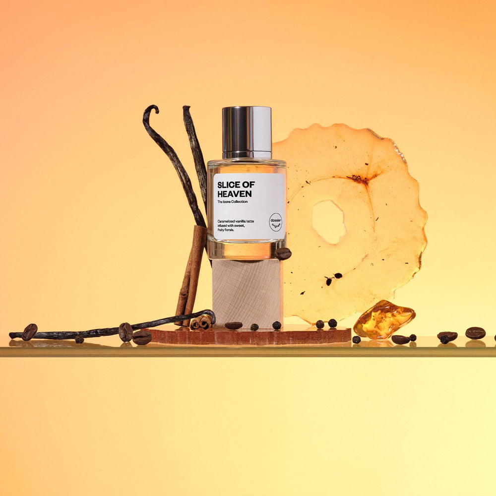 Dossier Original packaging box indicates gift-ready presentation and Grasse origins.