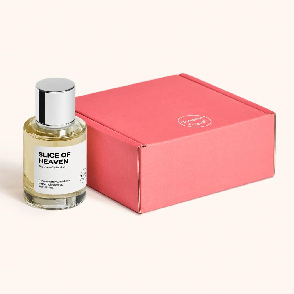 Dossier Original Slice of Heaven glow on skin after spray suggests long-lasting aroma.
