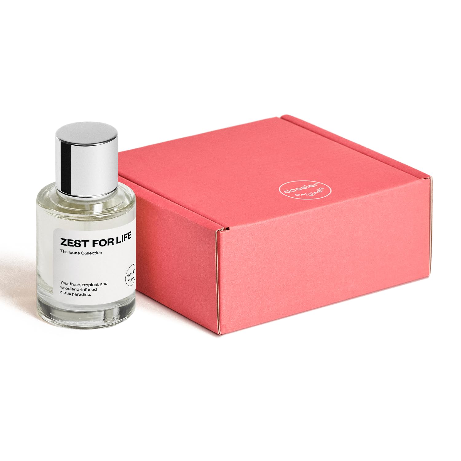 Dossier Original Zest for Life crafted in France with Grasse-sourced ingredients.