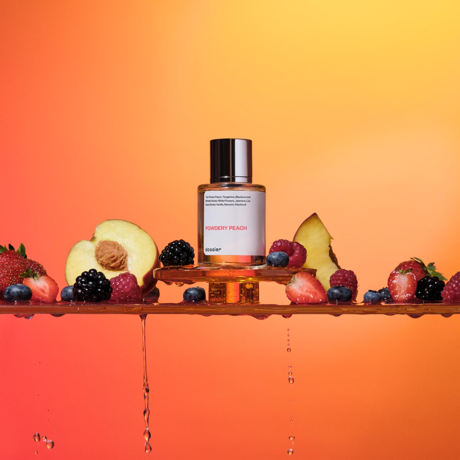 Dossier Powdery Peach gift packaging suitable as a Valentine’s gift.