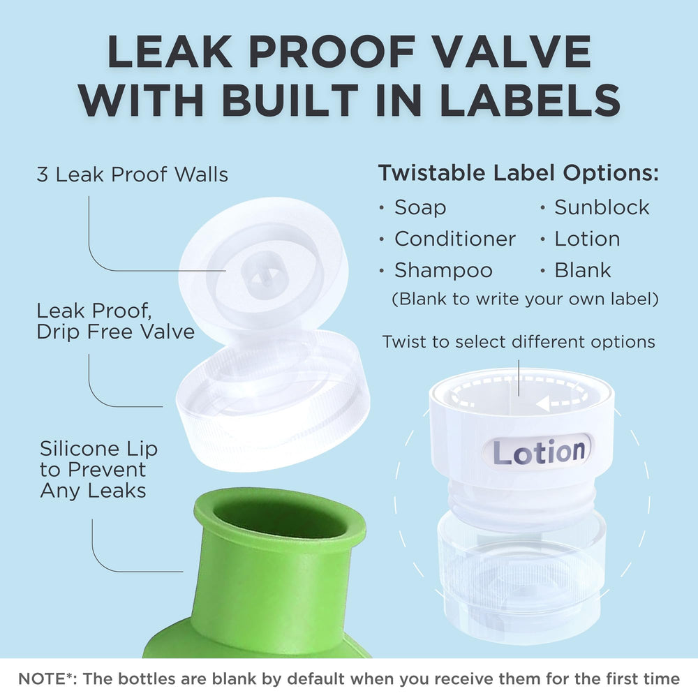 Dot&Dot color variants help quick liquid differentiation.