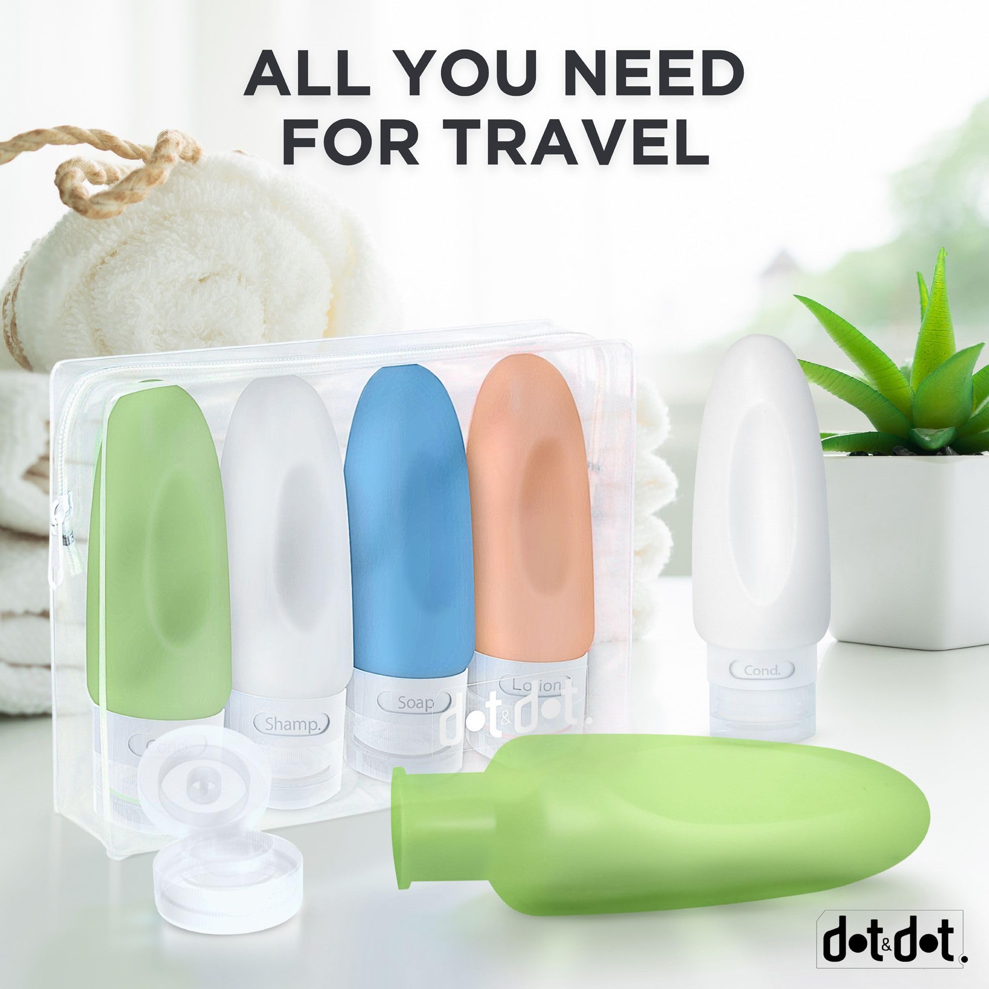 Dot&Dot gift set ideal for travelers and gift-worthy packaging.
