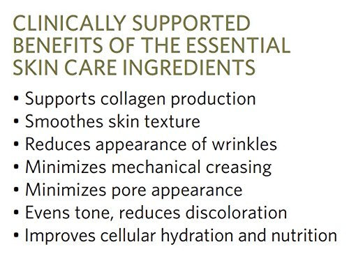 doTERRA Facial Cleanser ingredients graphic highlights Melaleuca and Peppermint benefits.