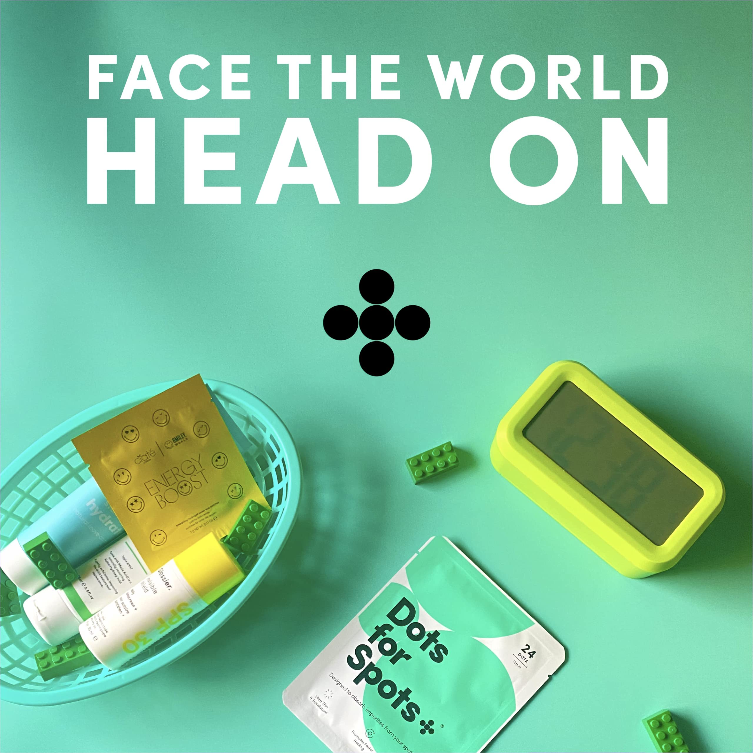 Dots for Spots 120-count pack provides convenient, ongoing blemish coverage.
