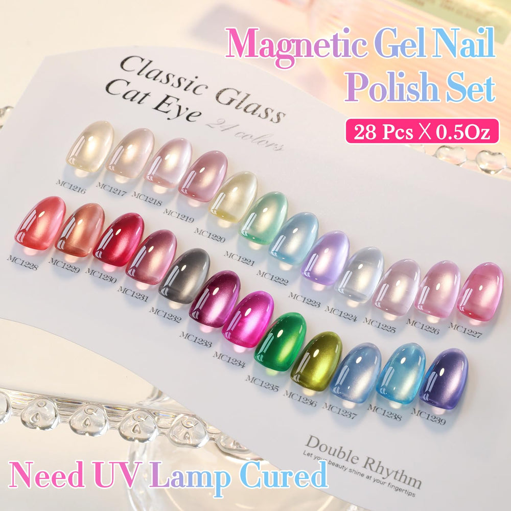 Double Rhythm packaging image shows complete 28-piece kit for DIY nails