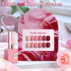 Double Rhythm 6-piece gel polish set displayed for versatile at-home nail art