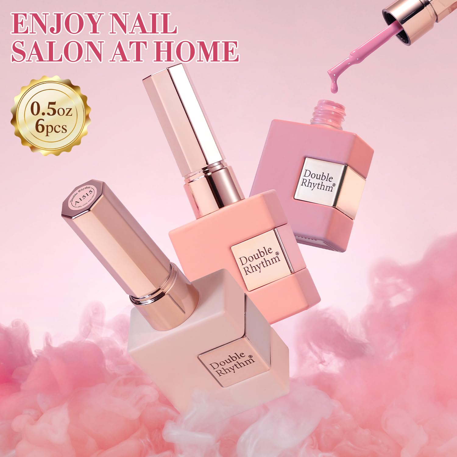 Double Rhythm at-home nail art setup enables simple DIY manicures