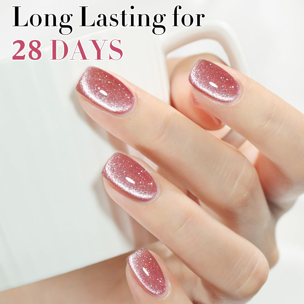 Double Rhythm at-home nail art setup suggesting affordable DIY manicure.