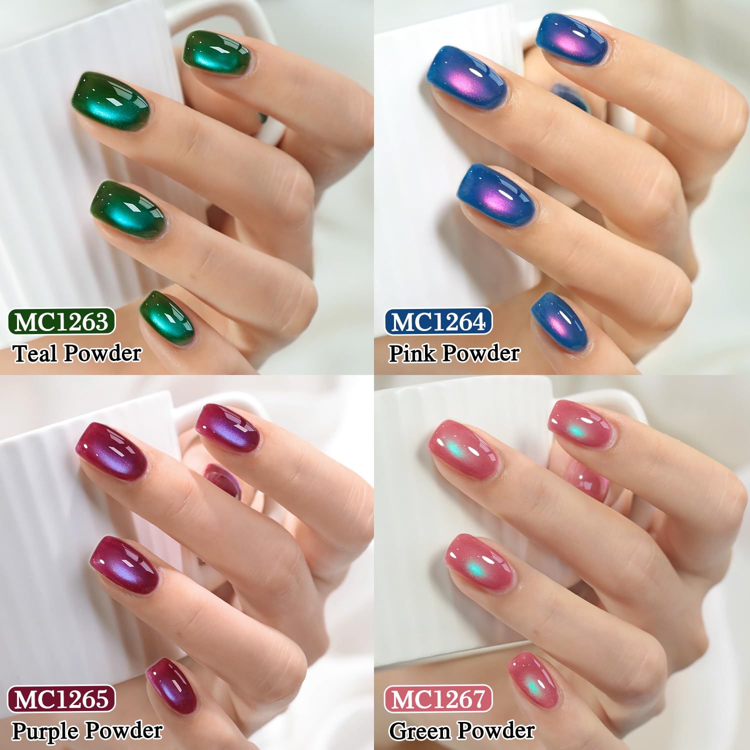 Double Rhythm base and top coats recommended for durable manicure