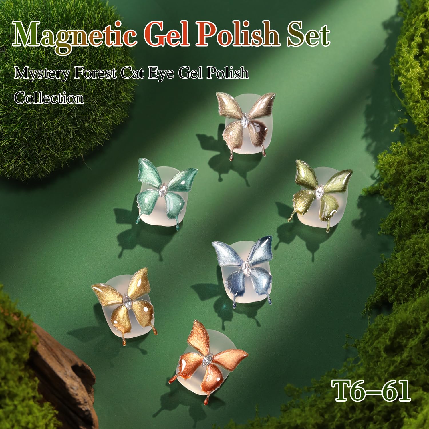 Double Rhythm cat eye gel polish is beginner-friendly for easy nail art at home.