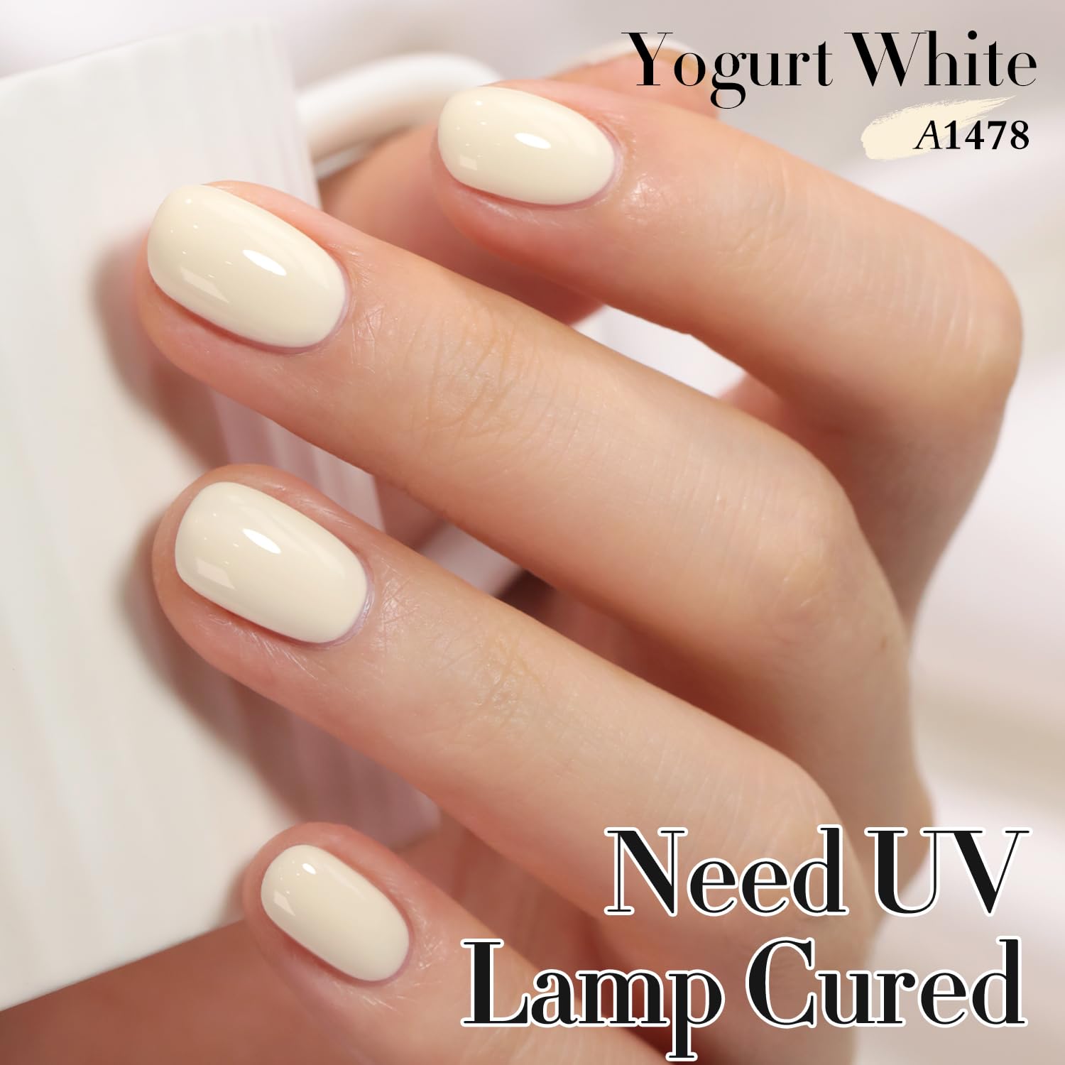 Double Rhythm color swatch in beige-white previews shade for all-season looks