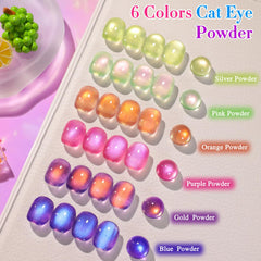Double Rhythm six-piece set with swatches to help color matching.