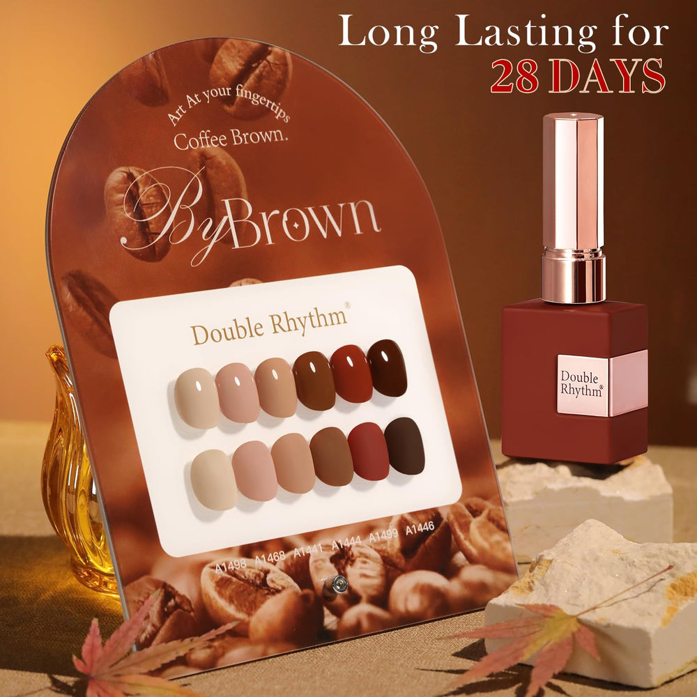 Double Rhythm nail-art finish image shows salon-style results at home.