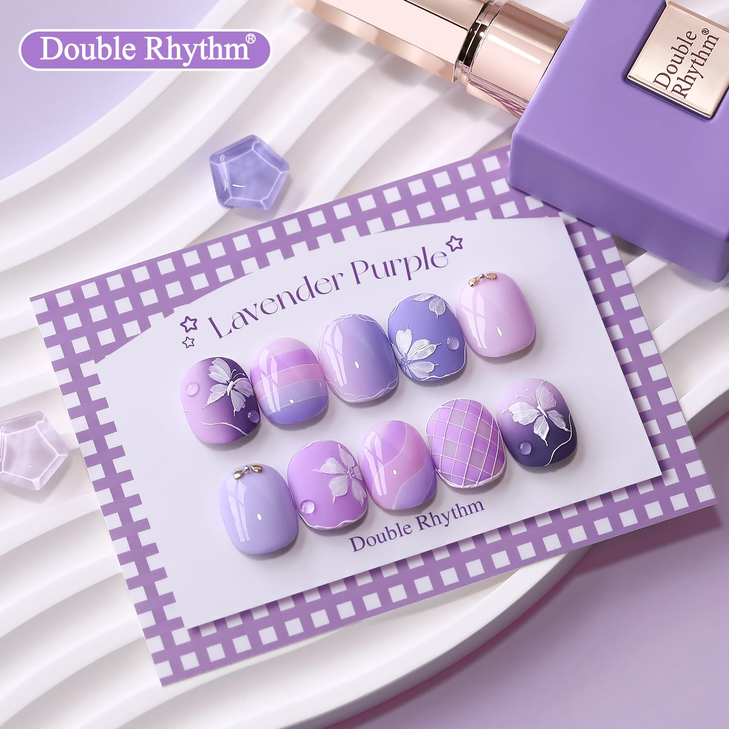 Double Rhythm 15ml bottle close-up emphasizing consistent color and size.