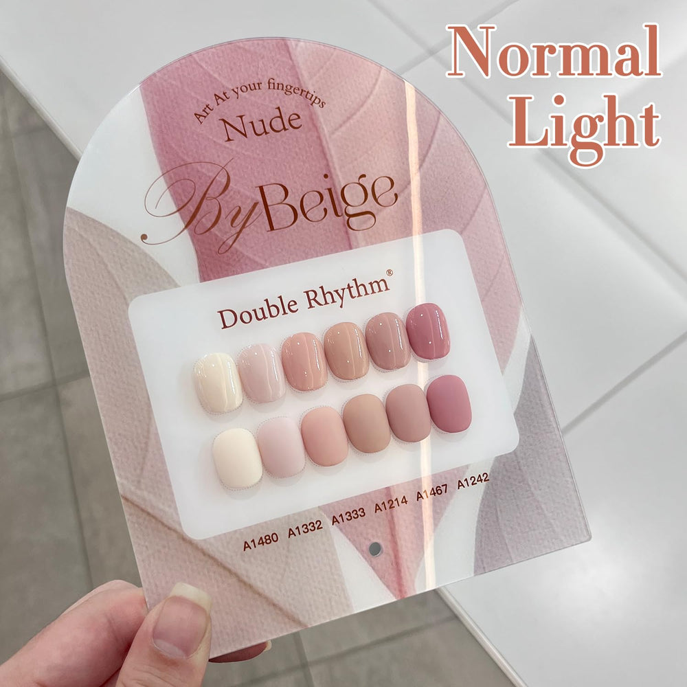 Double Rhythm gel polish set for home-use wear and easy removal