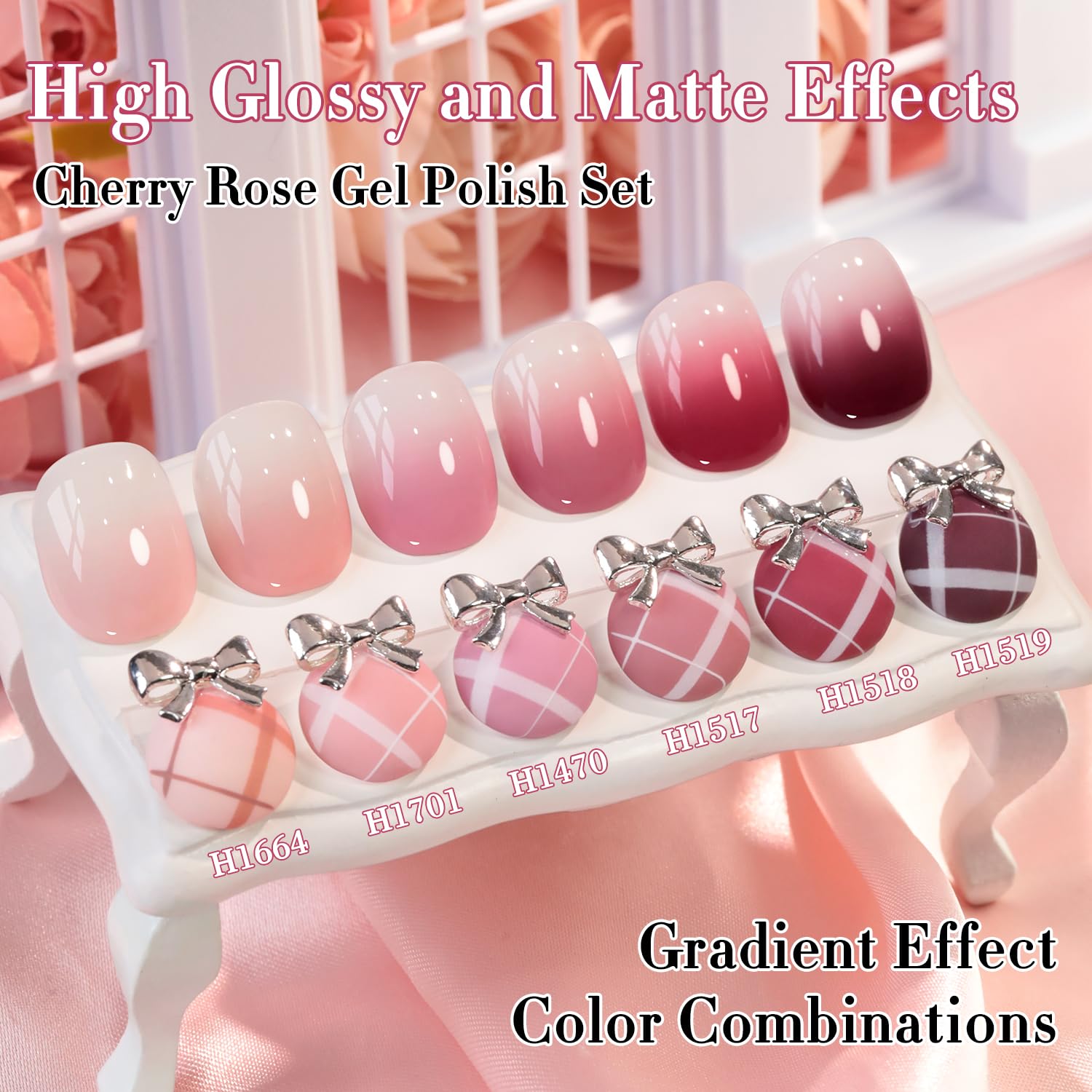 Double Rhythm glitter gel polish ideas encourage at-home nail art creativity.