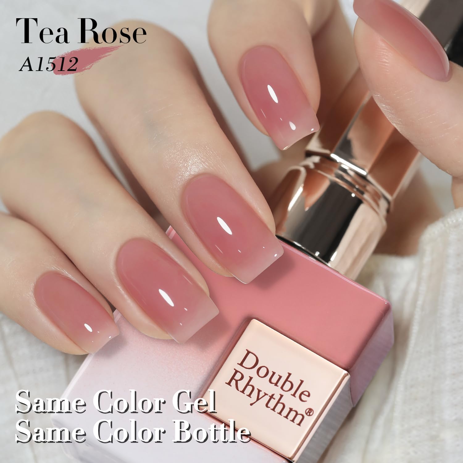 Double Rhythm gloss finish that lasts up to 28 days under proper application