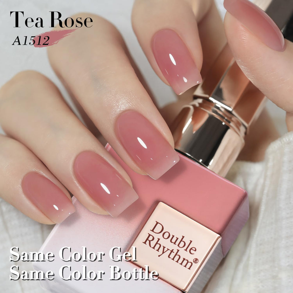 Double Rhythm gloss finish that lasts up to 28 days under proper application