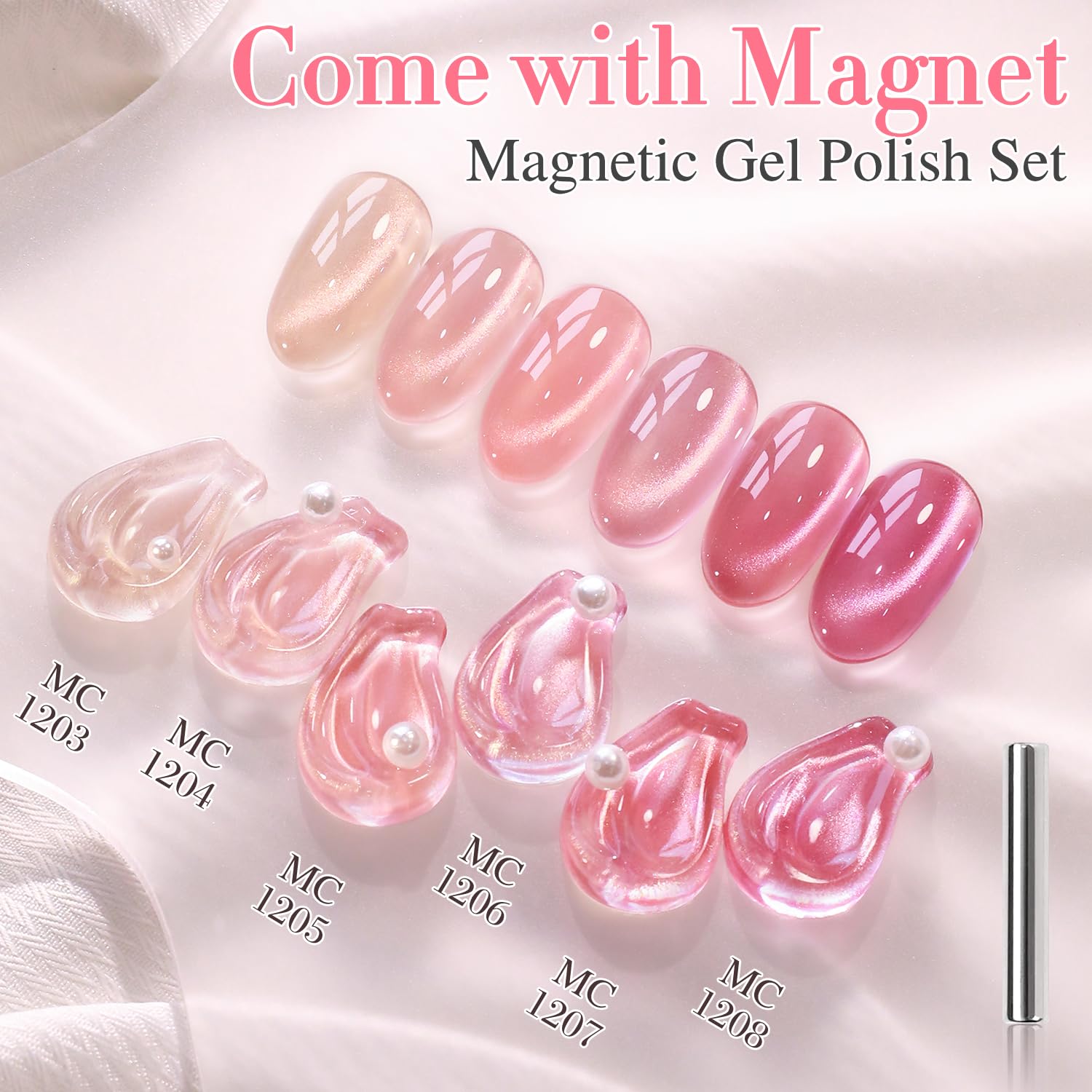 Double Rhythm LED cure 60-120 seconds for quick, salon-like results.