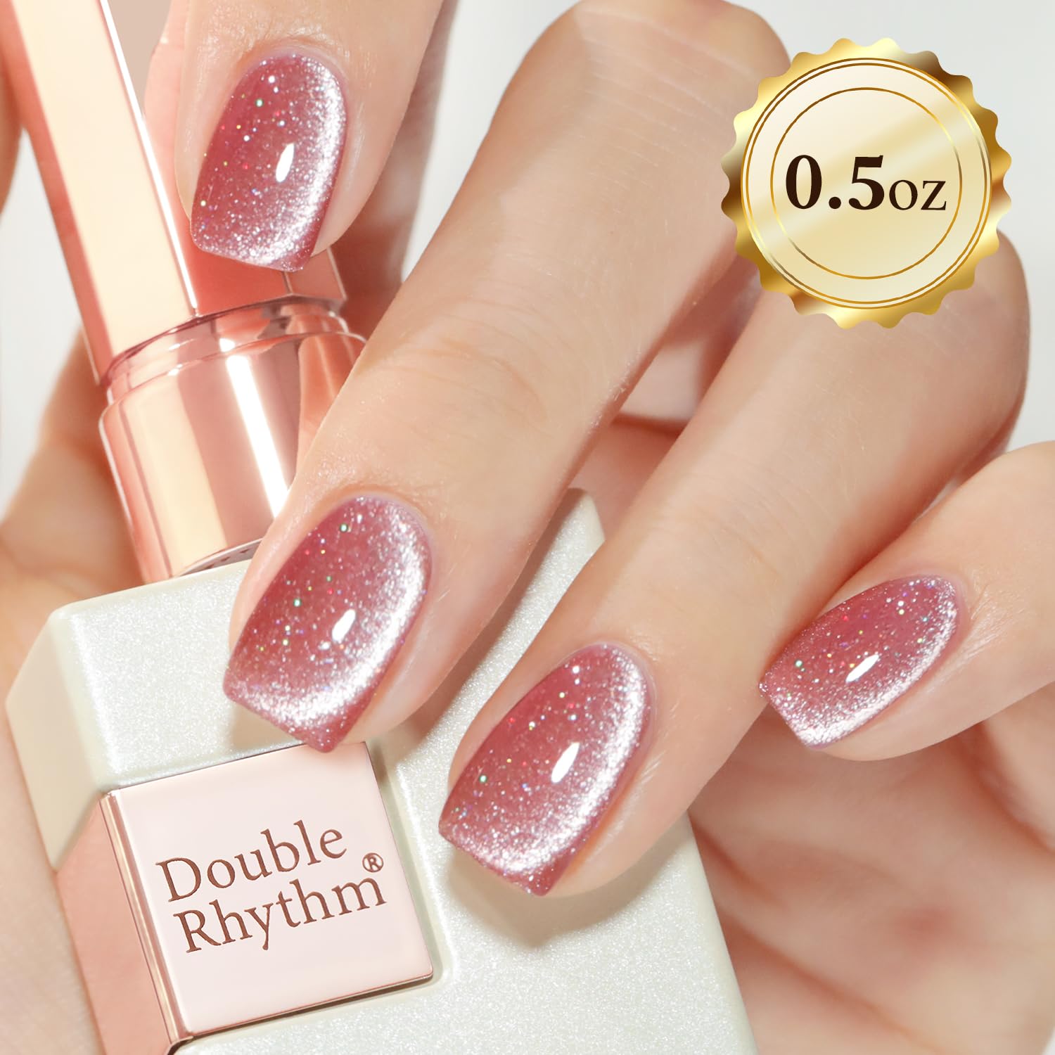 Double Rhythm LED/UV curing process guidance for quick gel set.