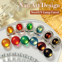 DIY at home nail art session using Double Rhythm kit