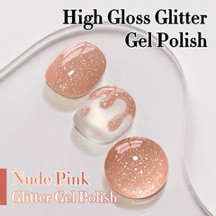 Double Rhythm nail art at home setup demonstrates easy DIY mani with shimmer color.