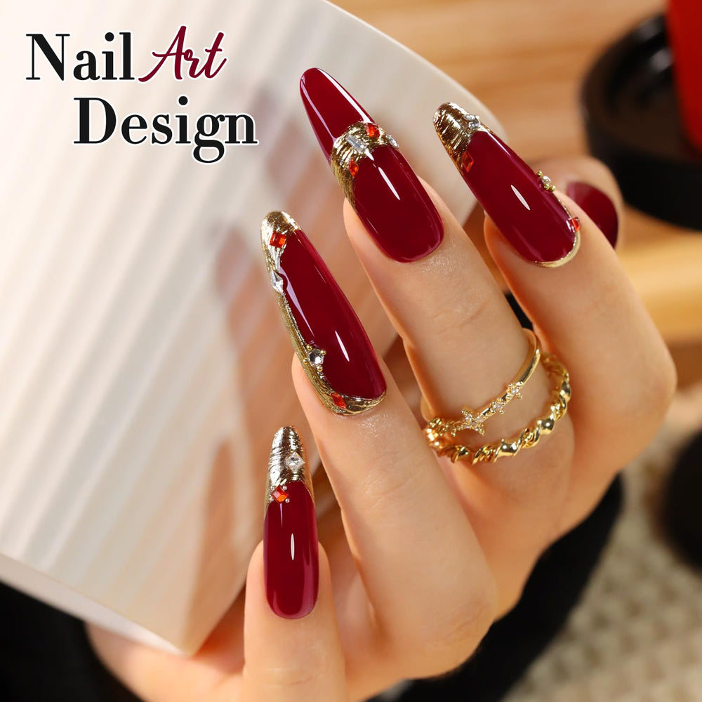 Double Rhythm nail-art-friendly jelly polish enables creative color layering
