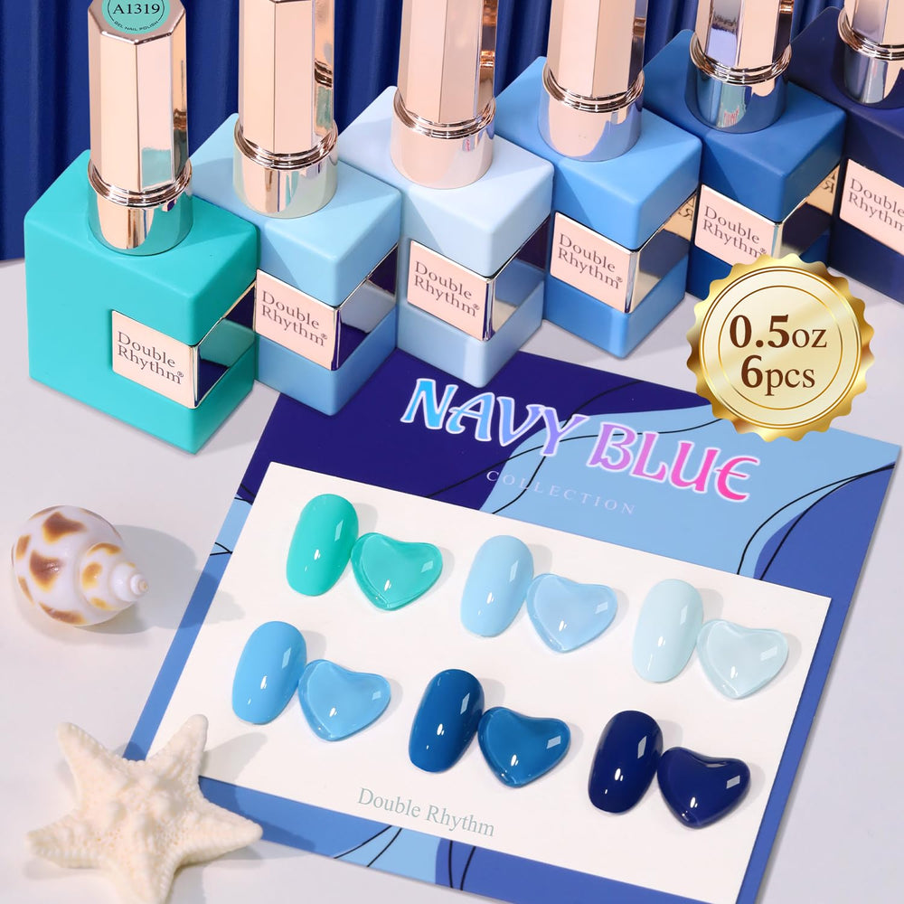 Double Rhythm nails DIY application shot demonstrates easy home manicure