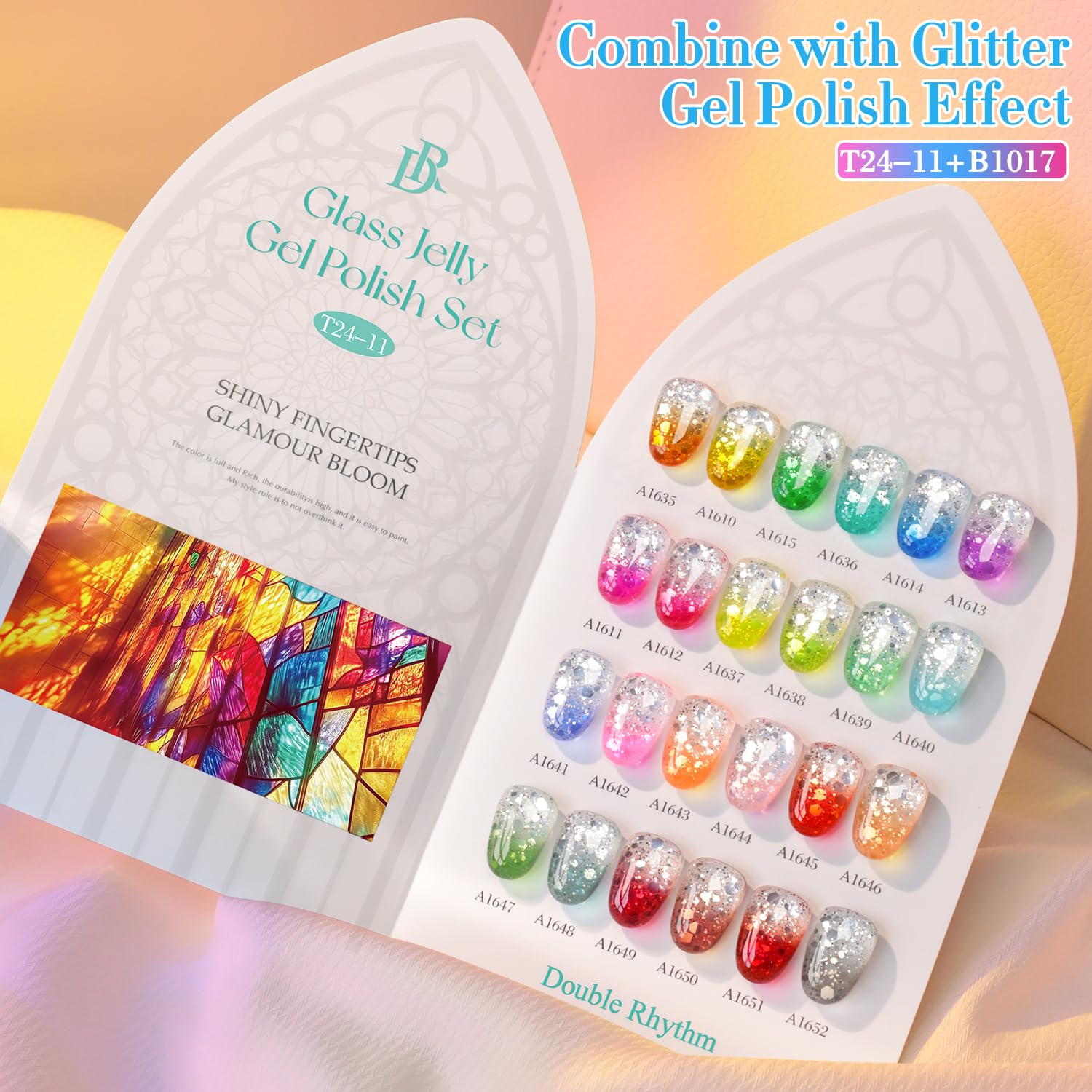 Double Rhythm non-toxic formula provides low odor for comfortable home nail sessions.
