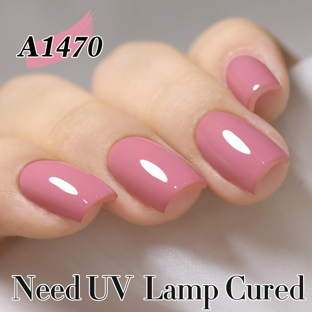 Double Rhythm pale pink color swatch demonstrates versatile year-round wear.