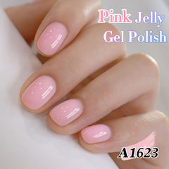 Double Rhythm Pink A1623 brush stroke for precise application